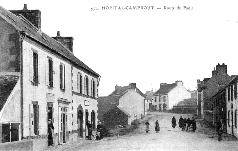 Ville de l'Hôpital-Camfrout (Bretagne).