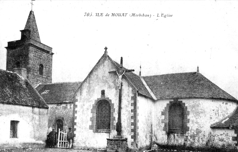 Eglise d'Houat (Bretagne).