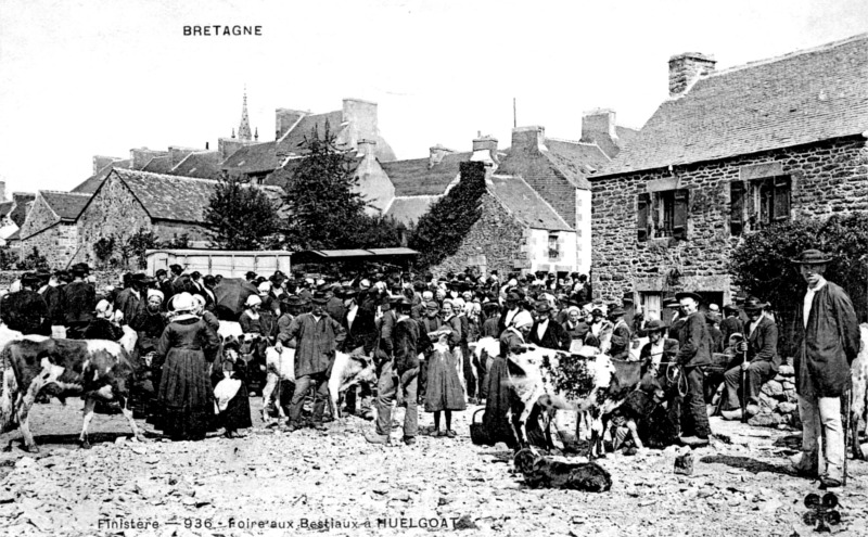 Ville du Huelgat (Bretagne).