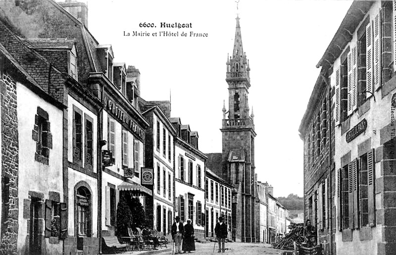 Ville du Huelgat (Bretagne).