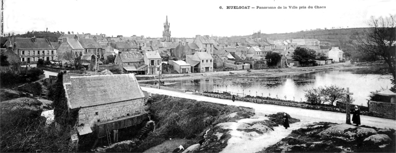Ville du Huelgat (Bretagne).
