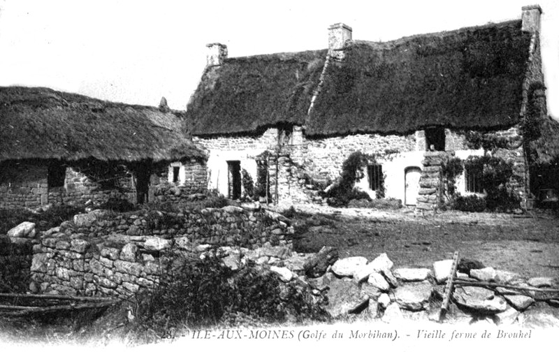 L'Ile aux Moines (Bretagne).