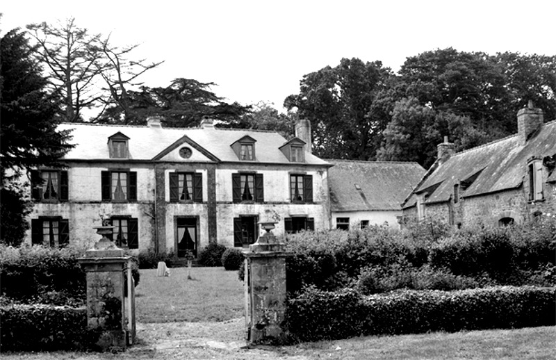 Le chteau du Guric de l'le aux Moines (Bretagne).