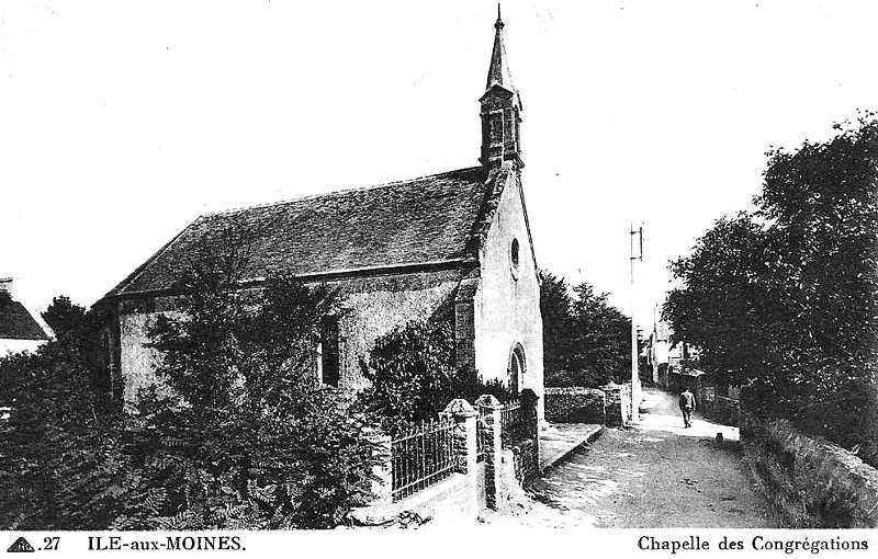 Chapelle de l'le aux Moines (Bretagne).