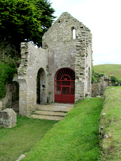 Ruines de l'glise Saint-Paul  l'le de Batz