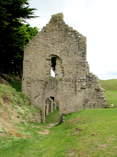 Ruines de l'glise Saint-Paul  l'le de Batz