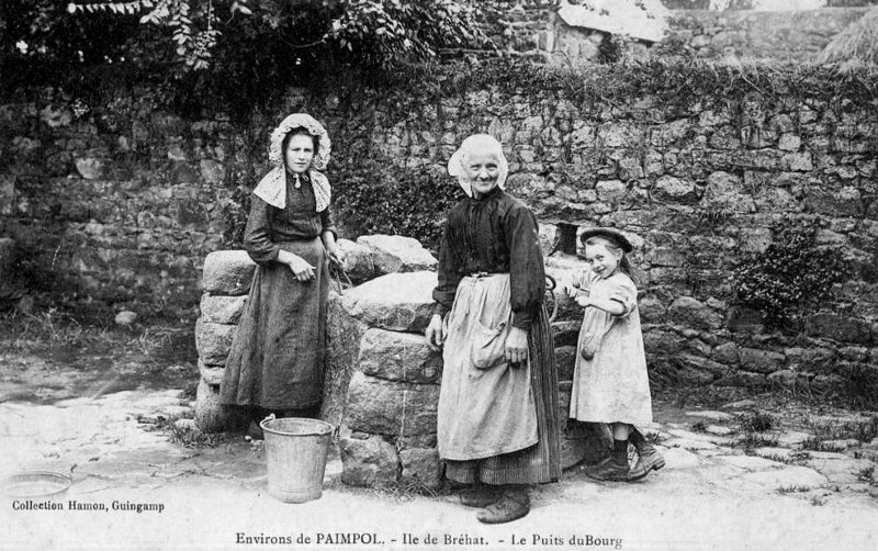 Puits de l'le-de-Brhat (Bretagne).