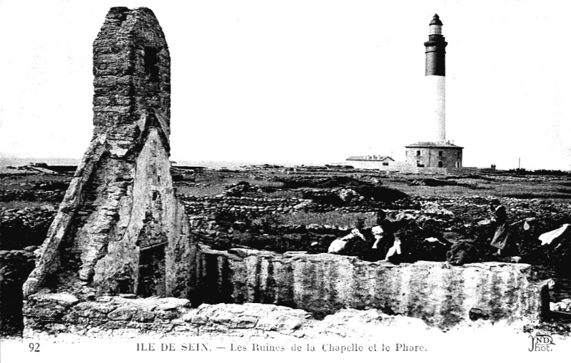 Chapelle de l'le de Sein (Bretagne).