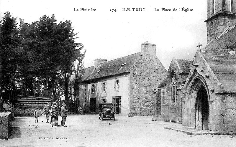 Ville de l'Ile-Tudy (Bretagne).