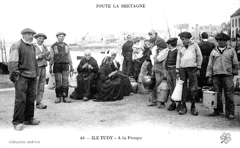 Ville de l'Ile-Tudy (Bretagne).