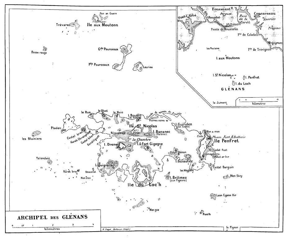 Les îles Glénans
