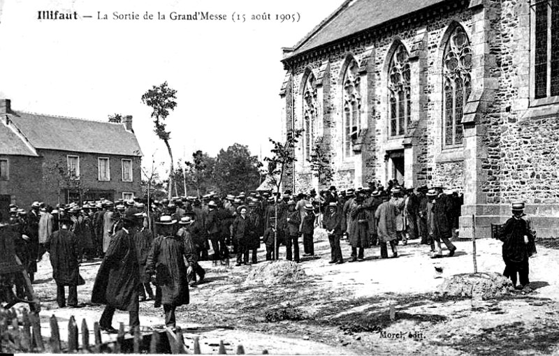 Ville d'Illifaut (Bretagne).