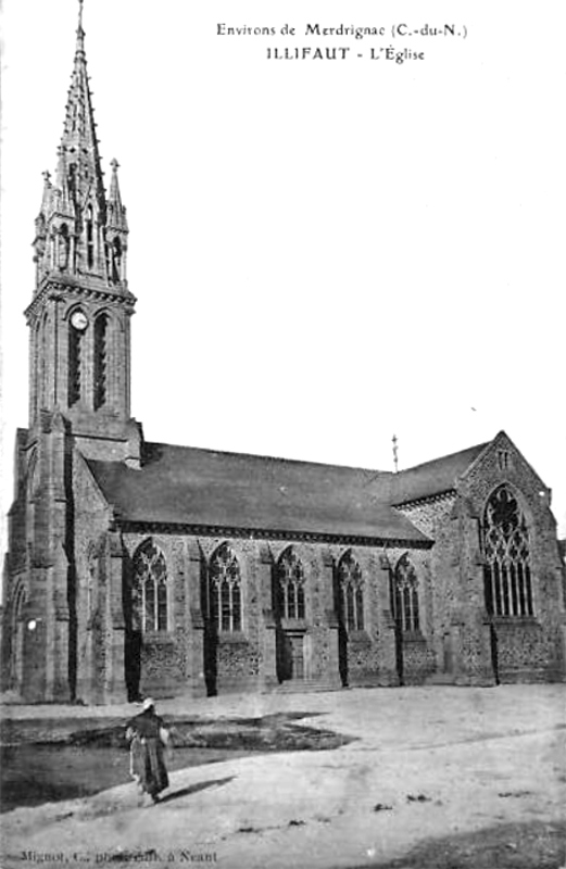 Eglise d'Illifaut (Bretagne).