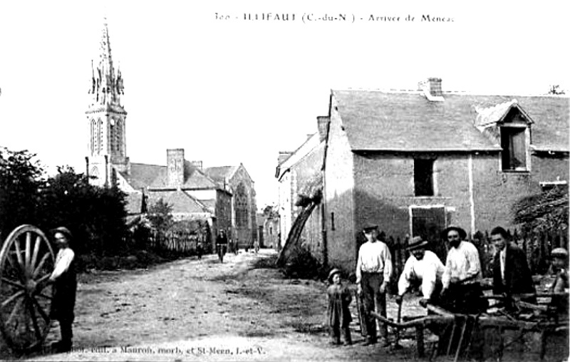 Ville d'Illifaut (Bretagne).