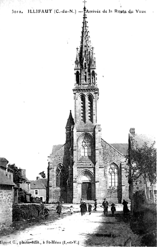 Eglise d'Illifaut (Bretagne).
