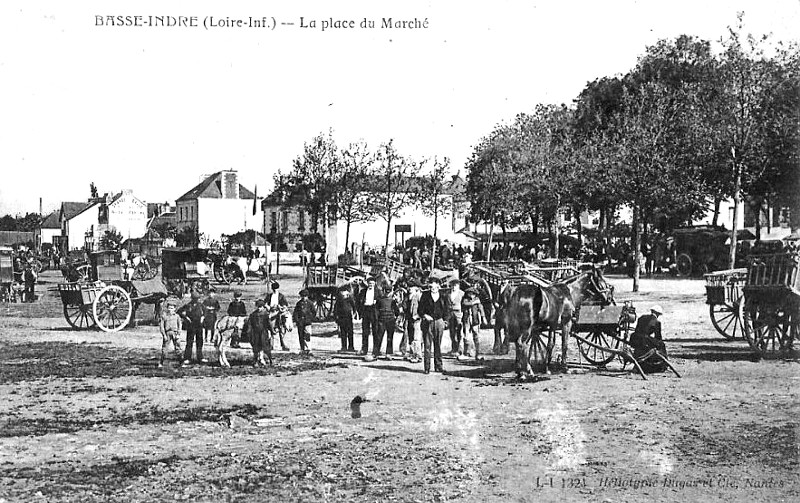 Ville d'Indre (Bretagne).