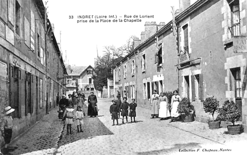 Ville d'Indre (Bretagne).