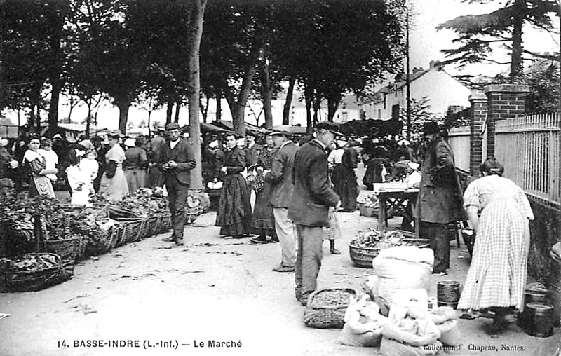 Ville d'Indre (Bretagne).