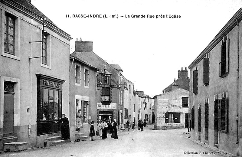 Ville d'Indre (Bretagne).