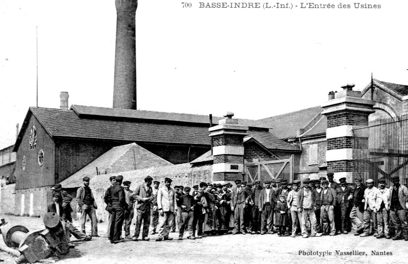 Les forges d'Indret (Bretagne).