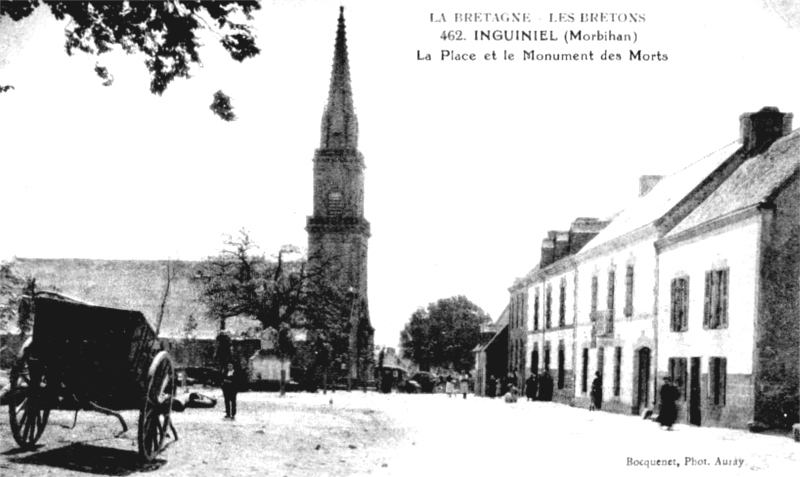 Ville d'Inguiniel (Bretagne).