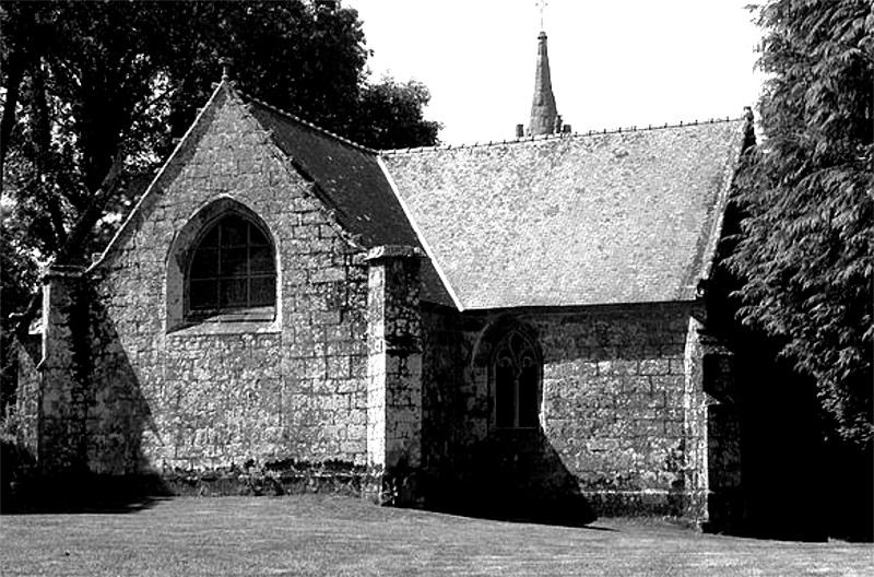 Chapelle de Locmaria en Inguiniel (Bretagne).