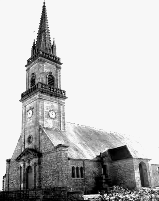 Eglise d'Inguiniel (Bretagne).