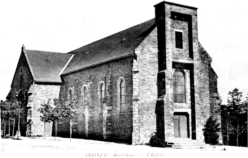 Eglise de Inzinzac (Bretagne).