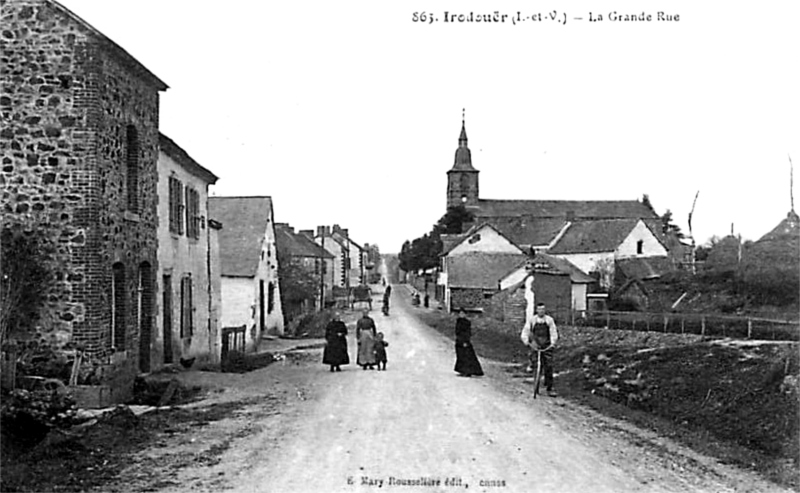 Ville d'Irodour (Bretagne).