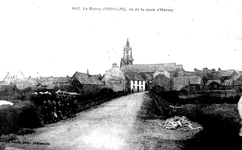 Ville d'Irvillac (Bretagne).