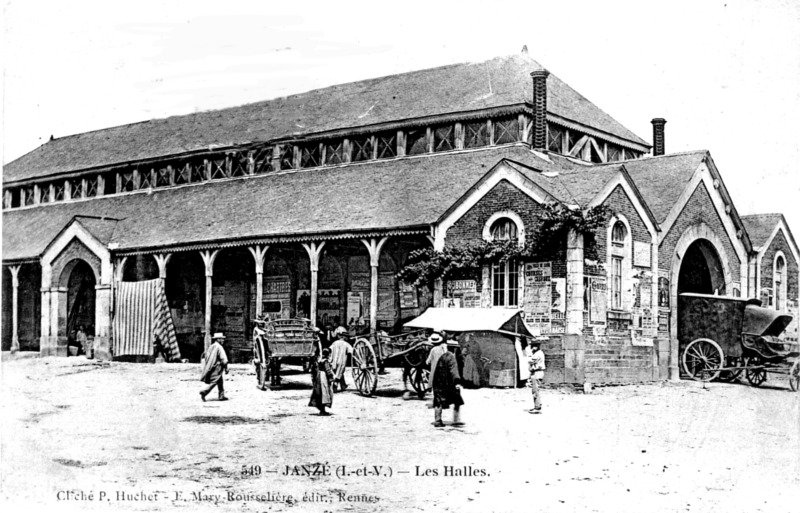 Halles de Janz (Bretagne).