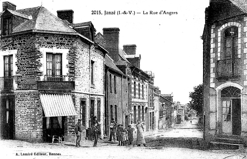 Ville de Janz (Bretagne).