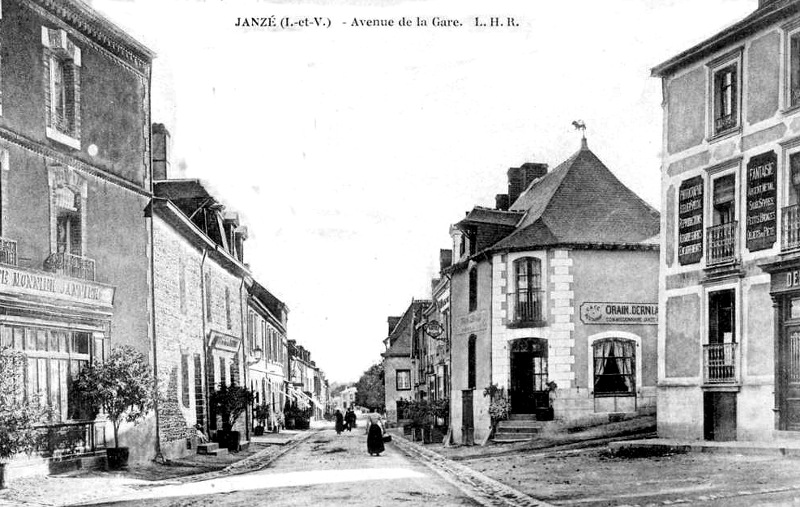 Ville de Janz (Bretagne).