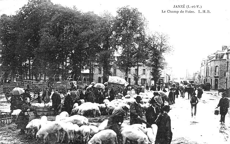 Ville de Janz (Bretagne).