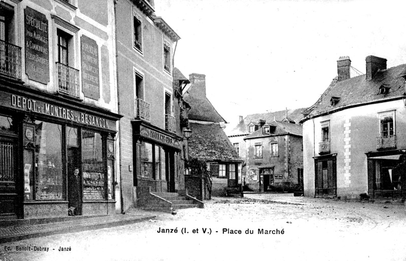 Ville de Janz (Bretagne).