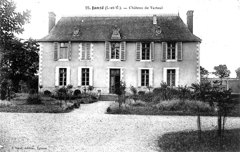 Chteau de Tartoul  Janz (Bretagne).