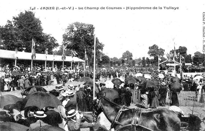 Champs de courses de Janz (Bretagne).