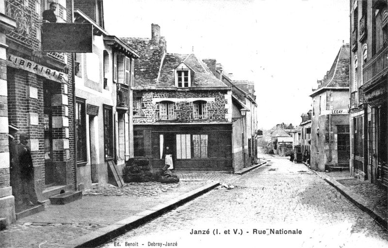 Ville de Janz (Bretagne).