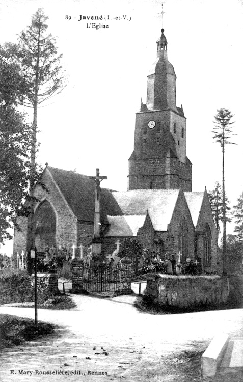 Eglise de Javen (Bretagne).