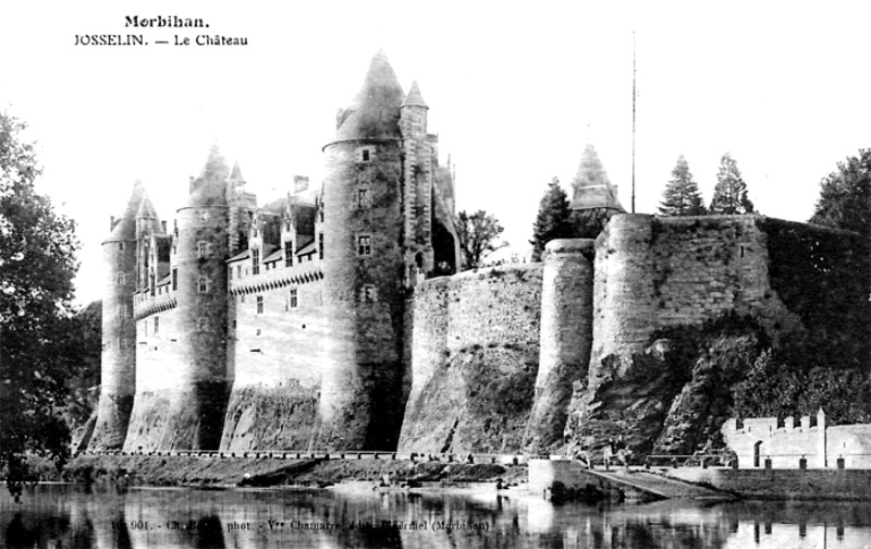 Chteau de Josselin (Bretagne).