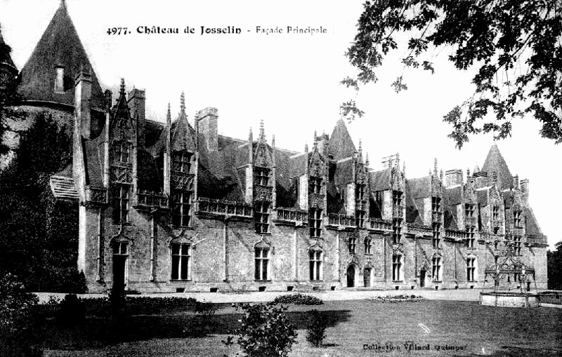 Chteau de Josselin (Bretagne).