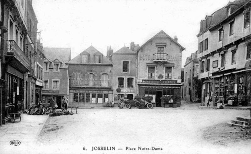 Ville de Josselin (Bretagne).