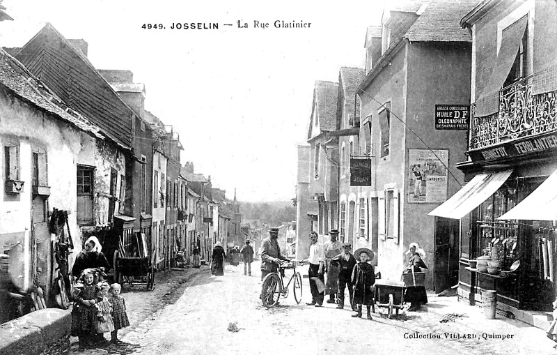 Ville de Josselin (Bretagne).