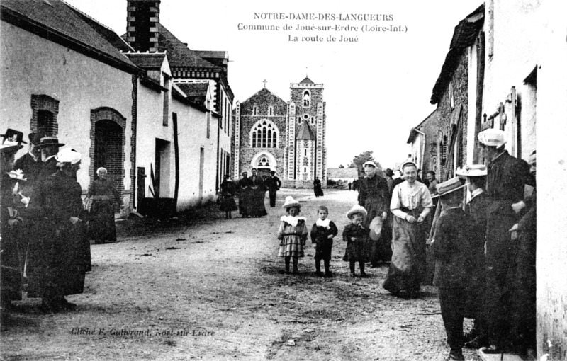 Ville de Jou-sur-Erdre (anciennement en Bretagne).