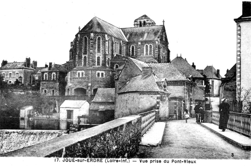 Ville de Jou-sur-Erdre (anciennement en Bretagne).