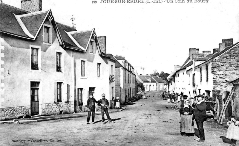 Ville de Joué-sur-Erdre (anciennement en Bretagne).