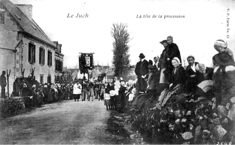 Ville du Juch (Bretagne).