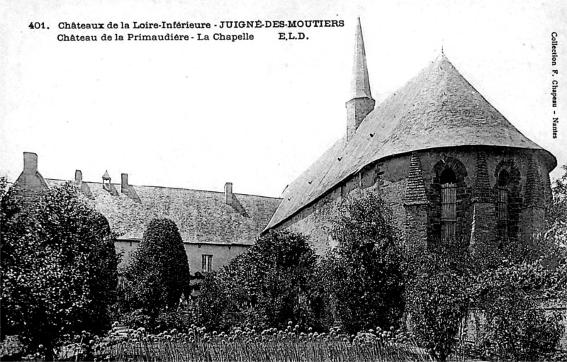 Chapelle de la Primaudire  Juign-les-Moutiers (Bretagne).