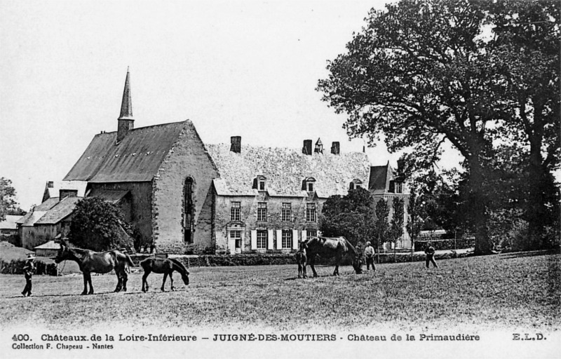 Manoir de la Primaudire  Juign-les-Moutiers (Bretagne).