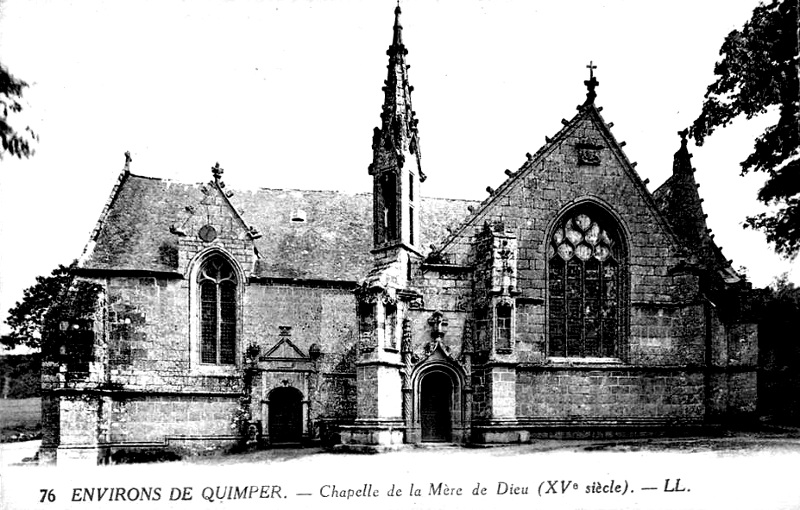 Chapelle de la Mère de Dieu à Kerfeunteun (Bretagne).